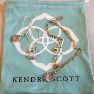 Kendra Scott earrings and necklace set
